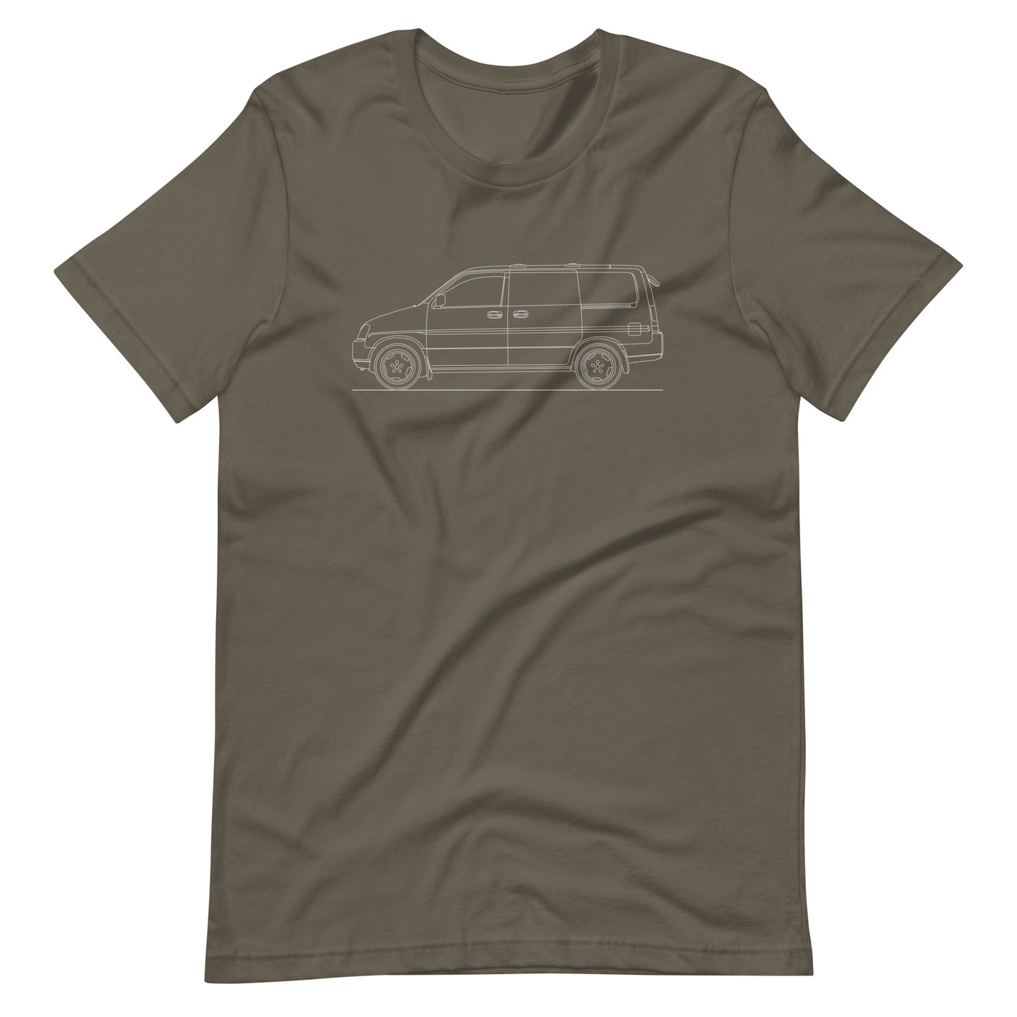 Unisex staple t-shirt featuring Honda Stepwgn design