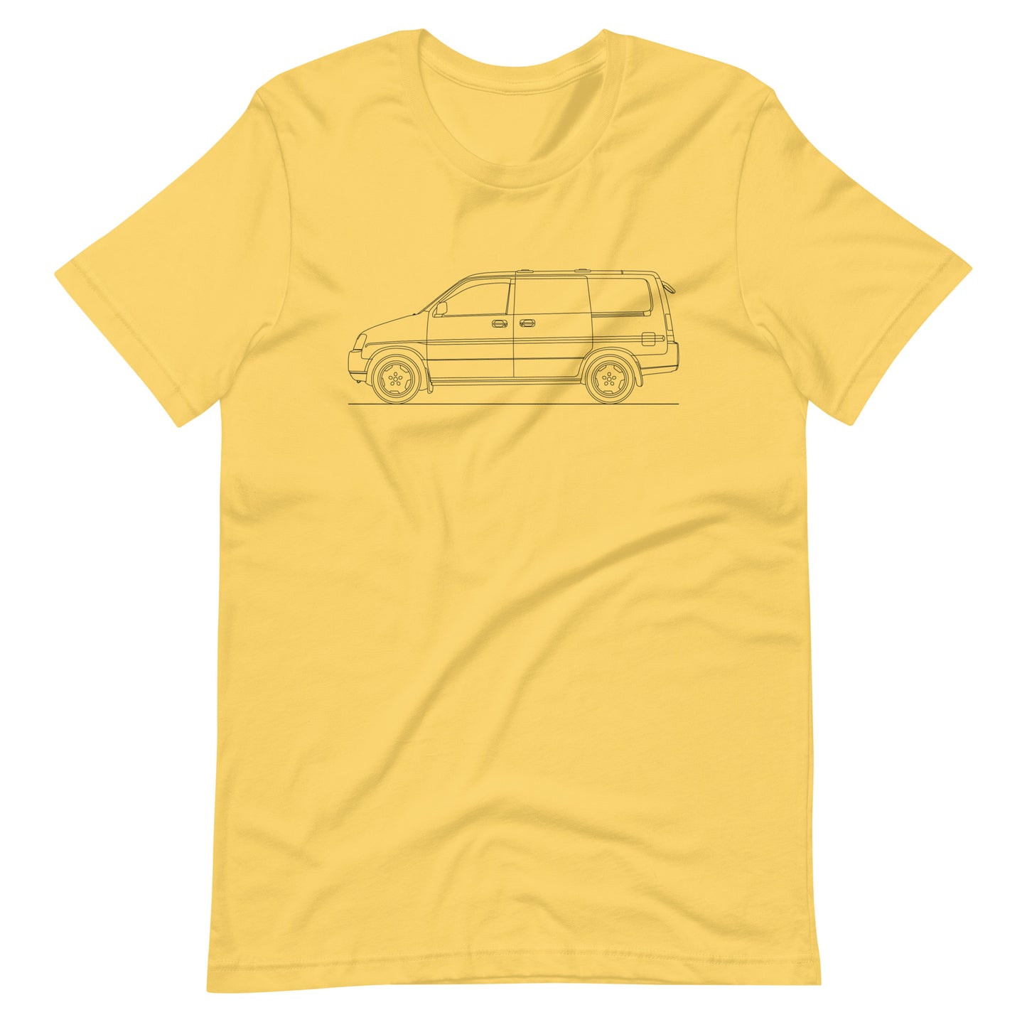 Unisex staple t-shirt in yellow color