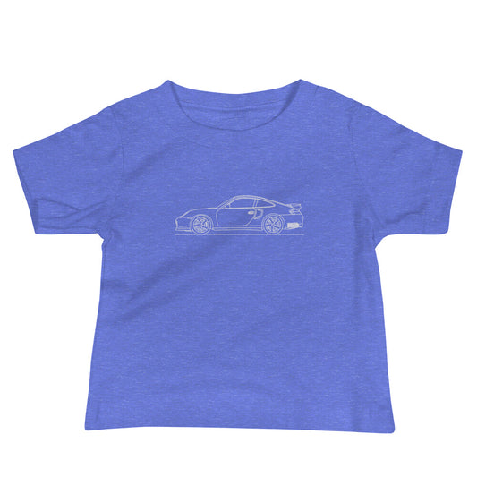 Baby jersey featuring Porsche 911 design