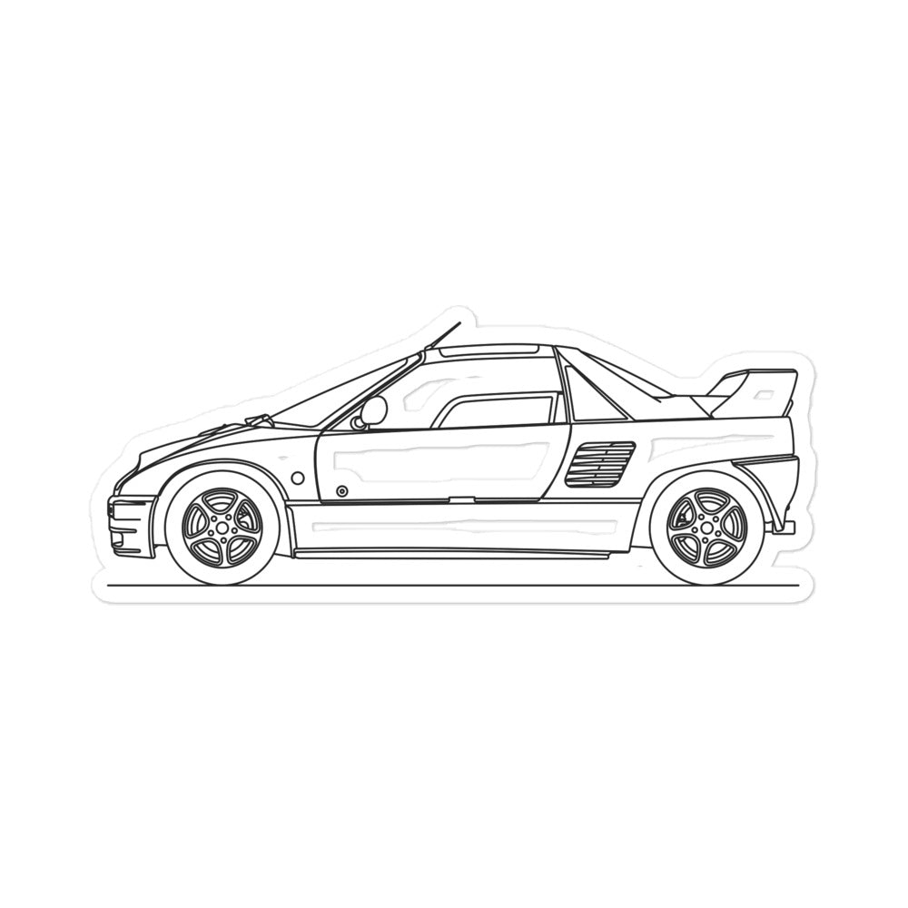 Mazda Autozam AZ-1 Silhouette sticker design