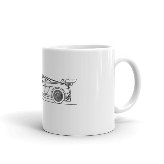 Lamborghini Gallardo GT3 mug in 15oz size