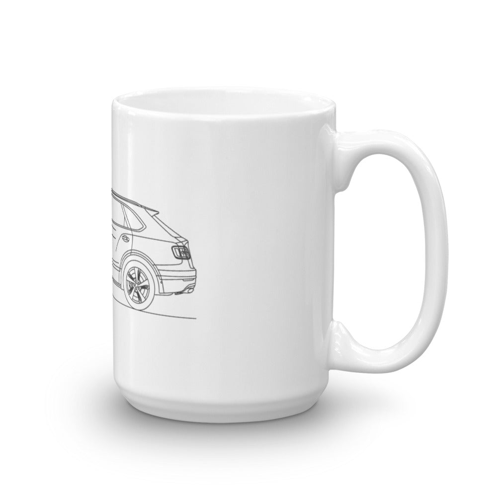 Bentley Bentayga minimal mug with sleek design