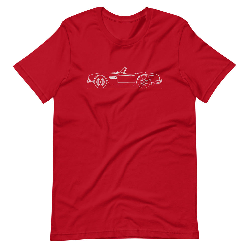 bmw-507-t-shirt design on a classic tee