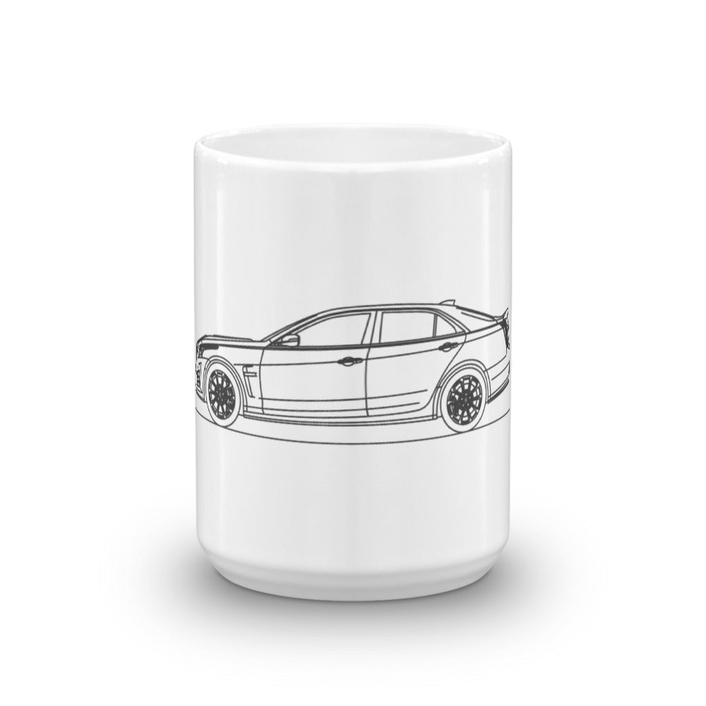 Cadillac CTS-V mug with modern design