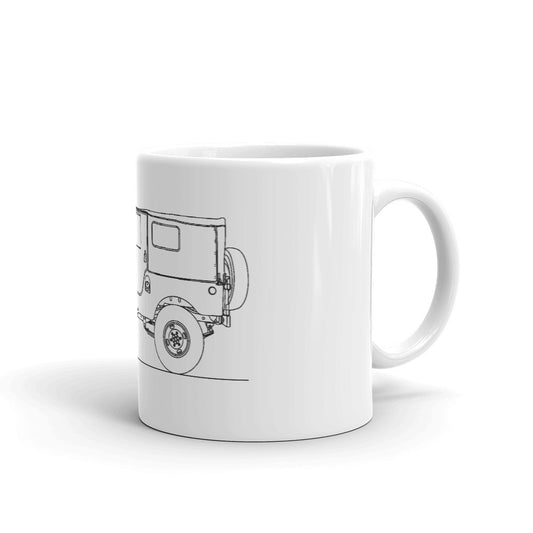 Toyota Land Cruiser J20 mug with 15oz capacity