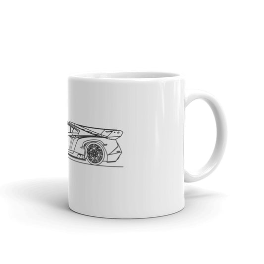 Lamborghini Veneno 15oz mug with sleek design