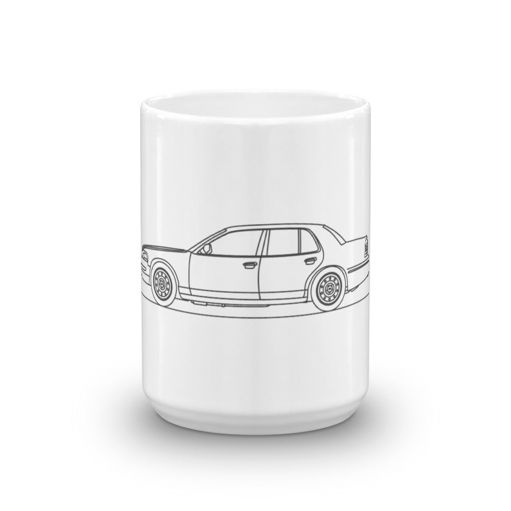 Ford Crown Victoria Mug featuring a sleek design