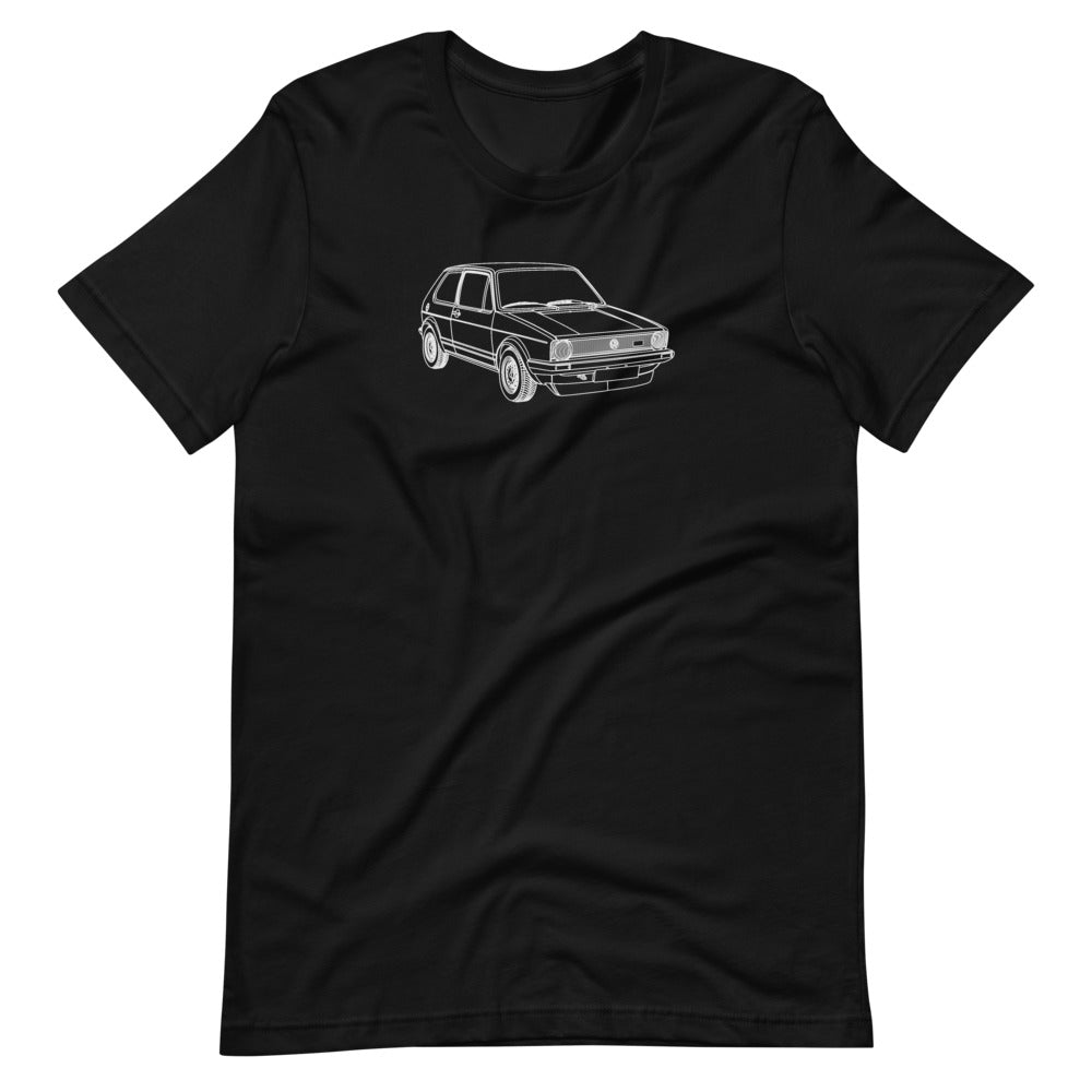 Volkswagen Golf GTI MK1 FTQ t-shirt design