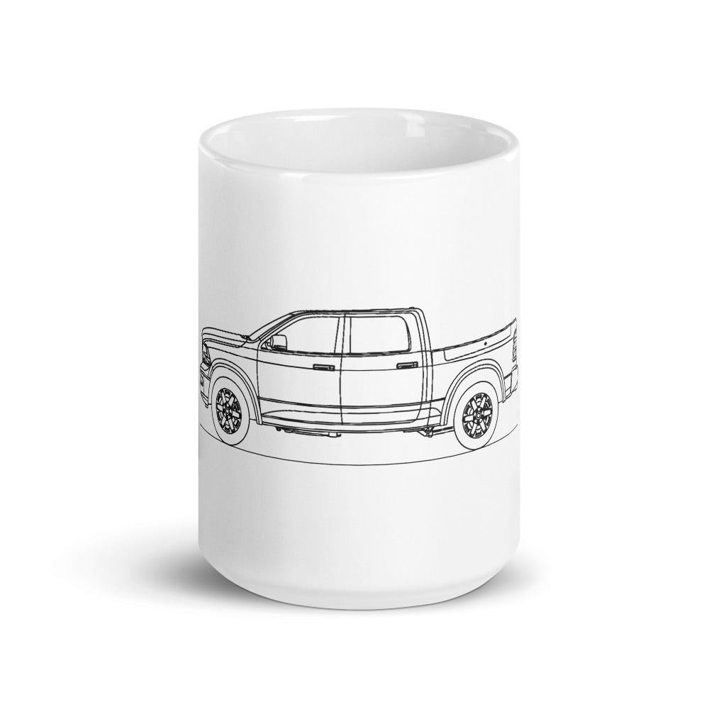 Dodge Ram 1500 DS mug design displayed
