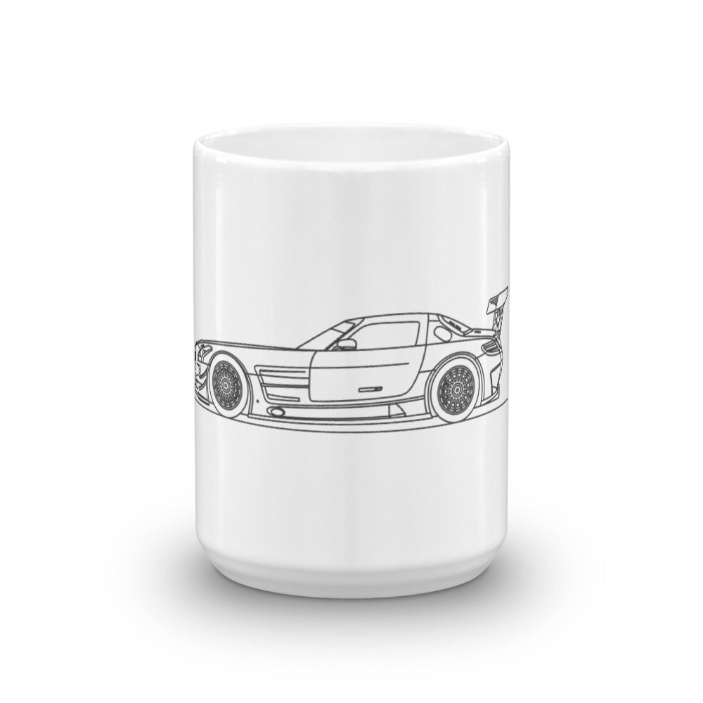 Mercedes-Benz R197 SLS AMG GT3 mug displayed