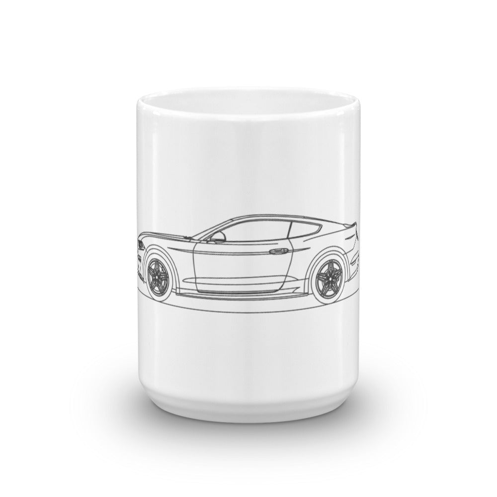 Ford Mustang S550 GT mug with sleek design