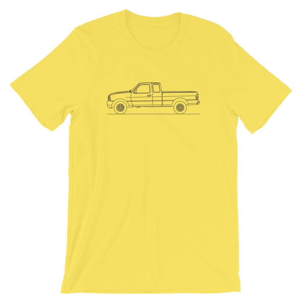 Ford Ranger III t-shirt design in vibrant colors