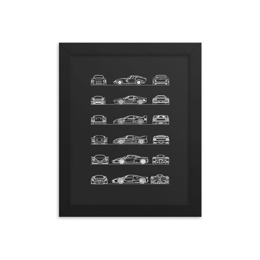 8x10 wall art featuring a vibrant design