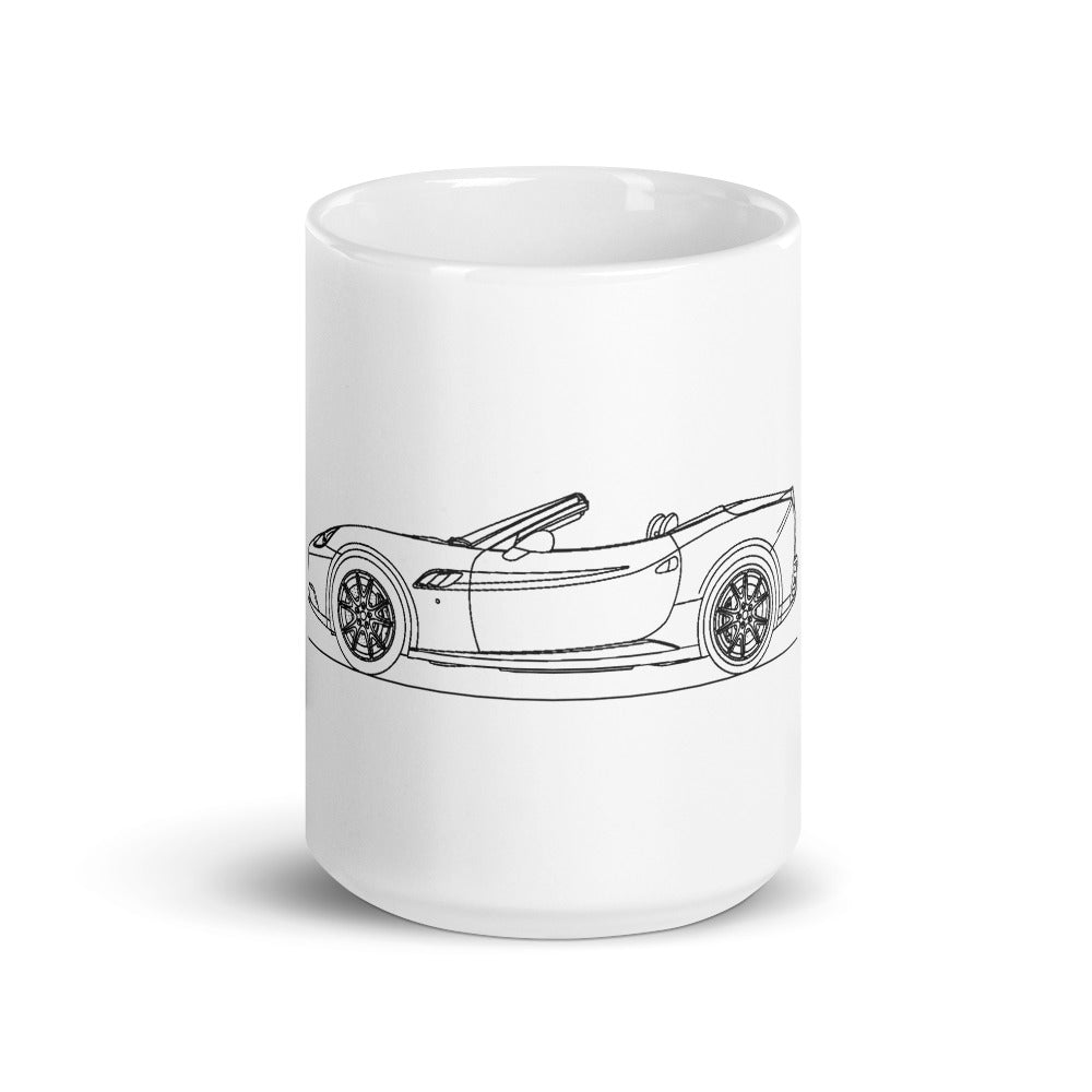 Ferrari California mug with sleek design displayed