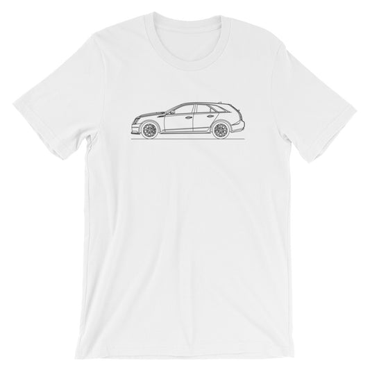 Cadillac CTS-V II wagon t-shirt design