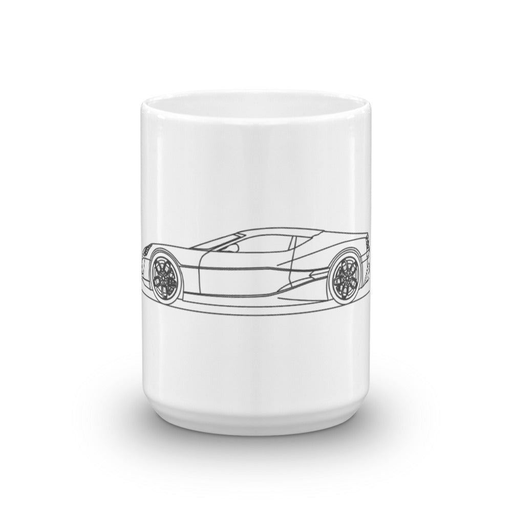 Rimac Concept One mug against a white background
