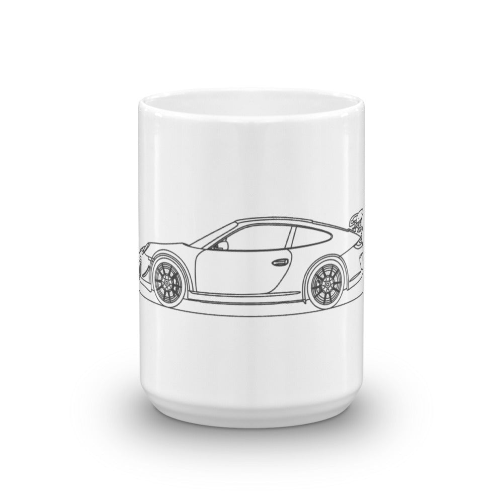 Porsche 911 GT3 RS mug with design