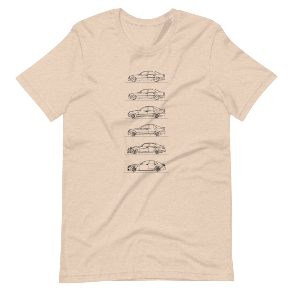 Mercedes-Benz C-Class AMG Evolution t-shirt design