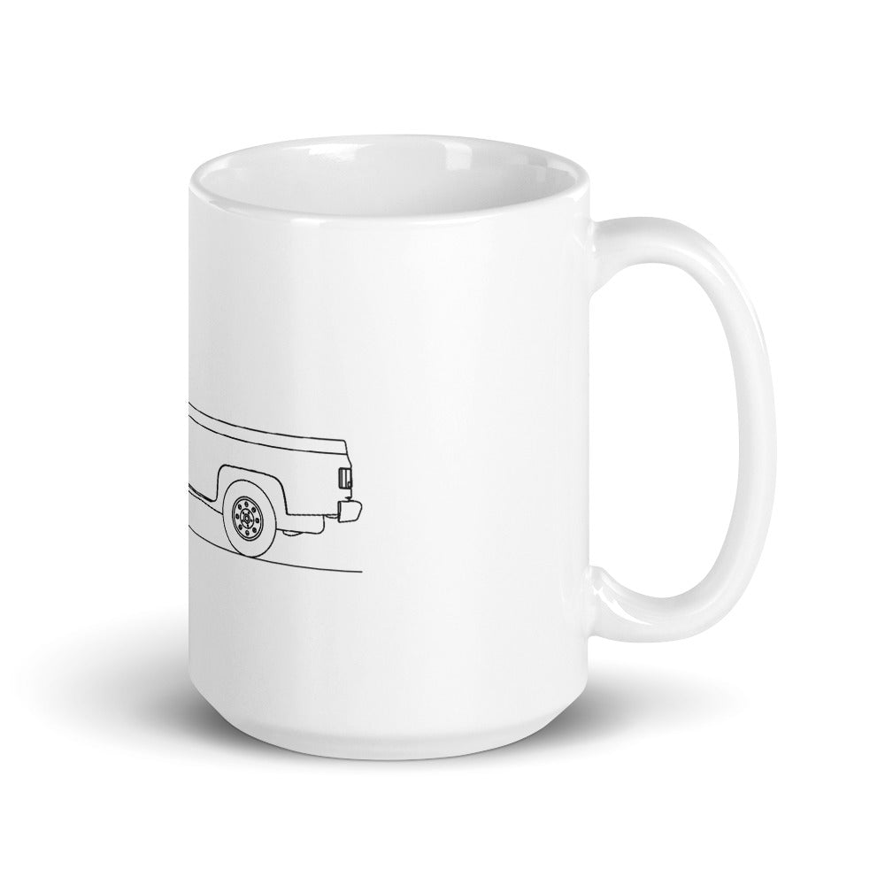 Chevrolet C/K 3rd Gen mug design displayed