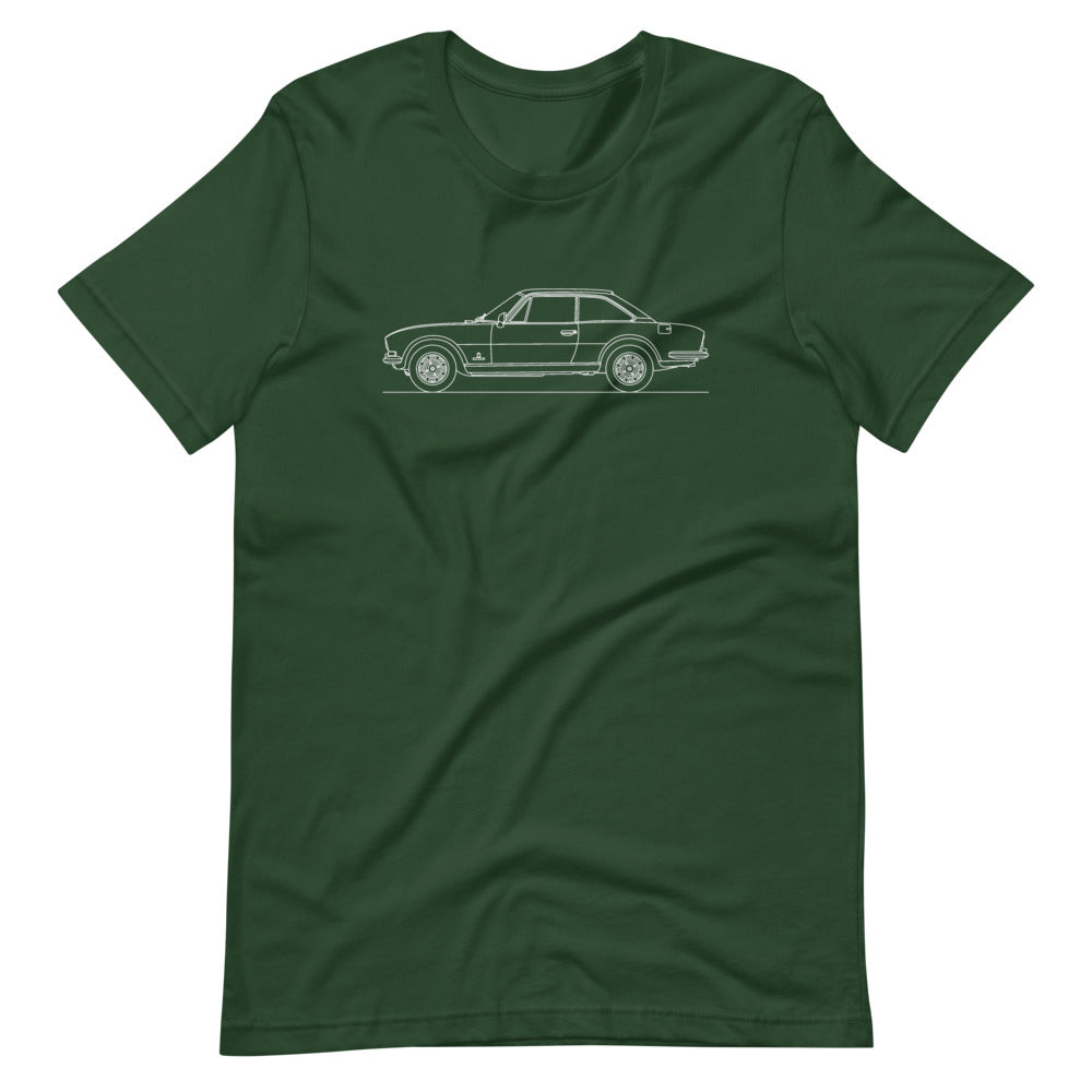 Peugeot 504 coupe t-shirt in stylish design