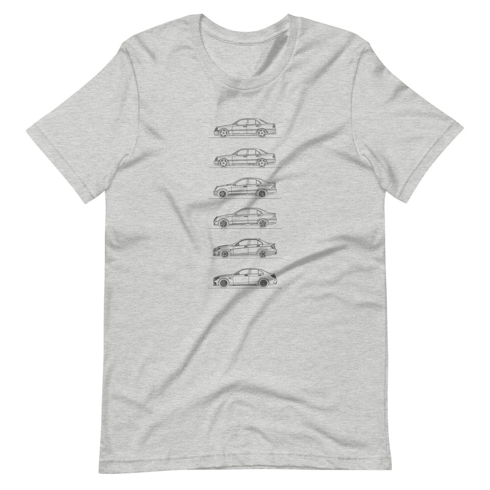 Mercedes-Benz C-Class AMG Evolution t-shirt design