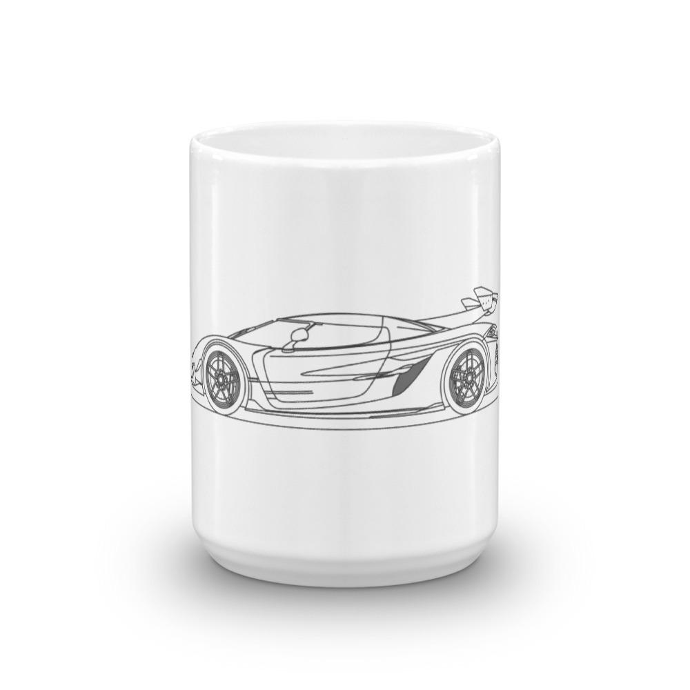 Koenigsegg Jesko mug with sleek design