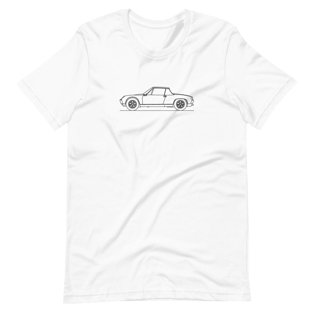 Porsche 914 t-shirt in vibrant colors