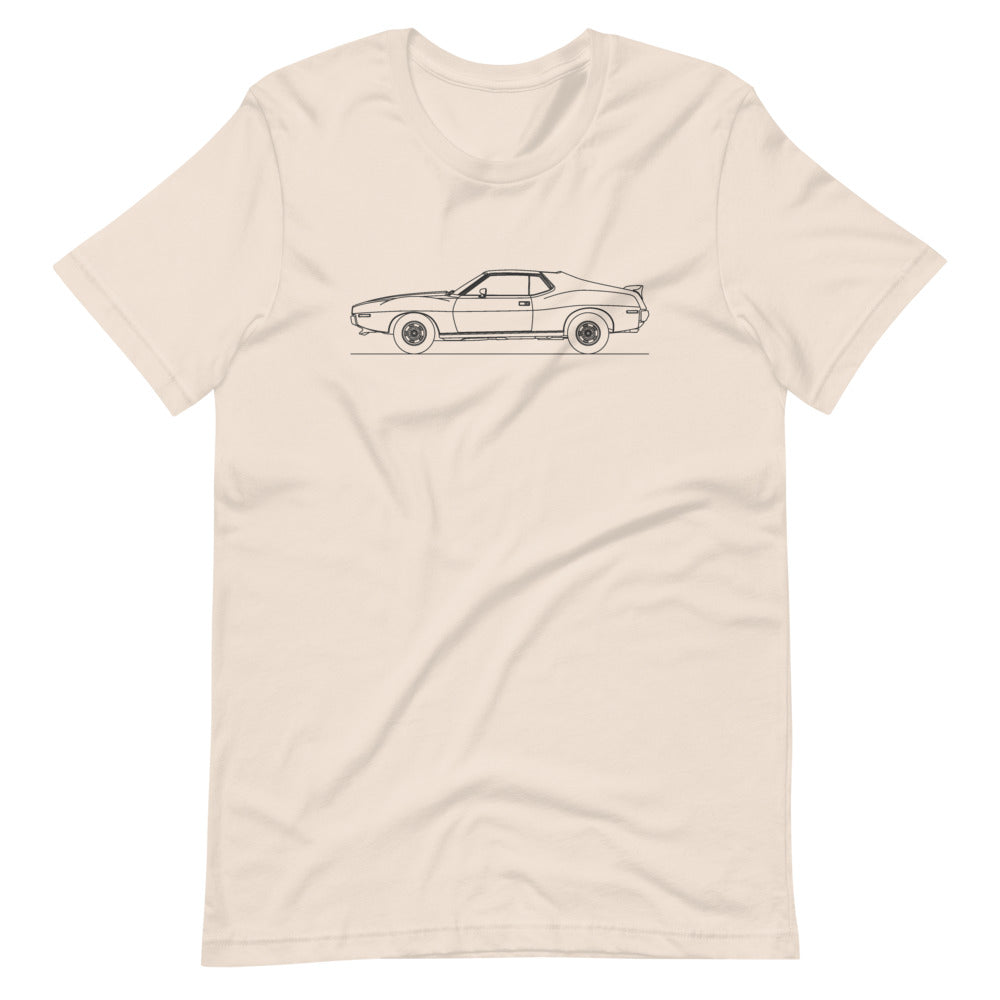 AMC Javelin AMX II t-shirt design displayed