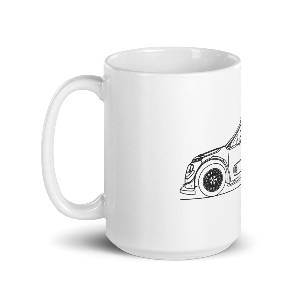 Citroen C3 2nd Gen WRC mug design