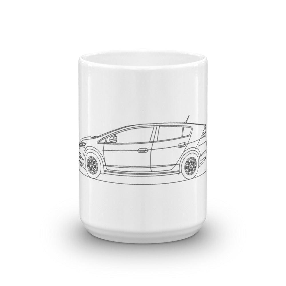 Honda Insight II mug with vibrant design
