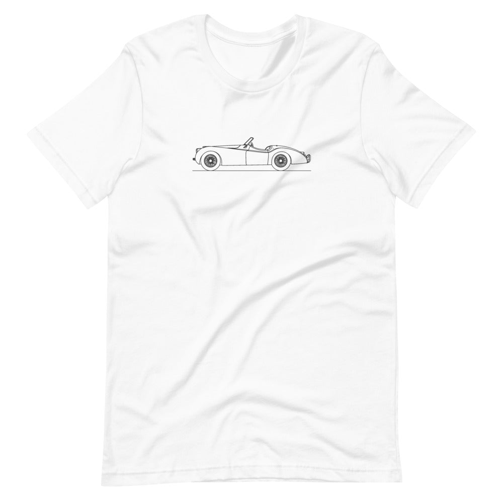 Jaguar XK120 t-shirt in black color