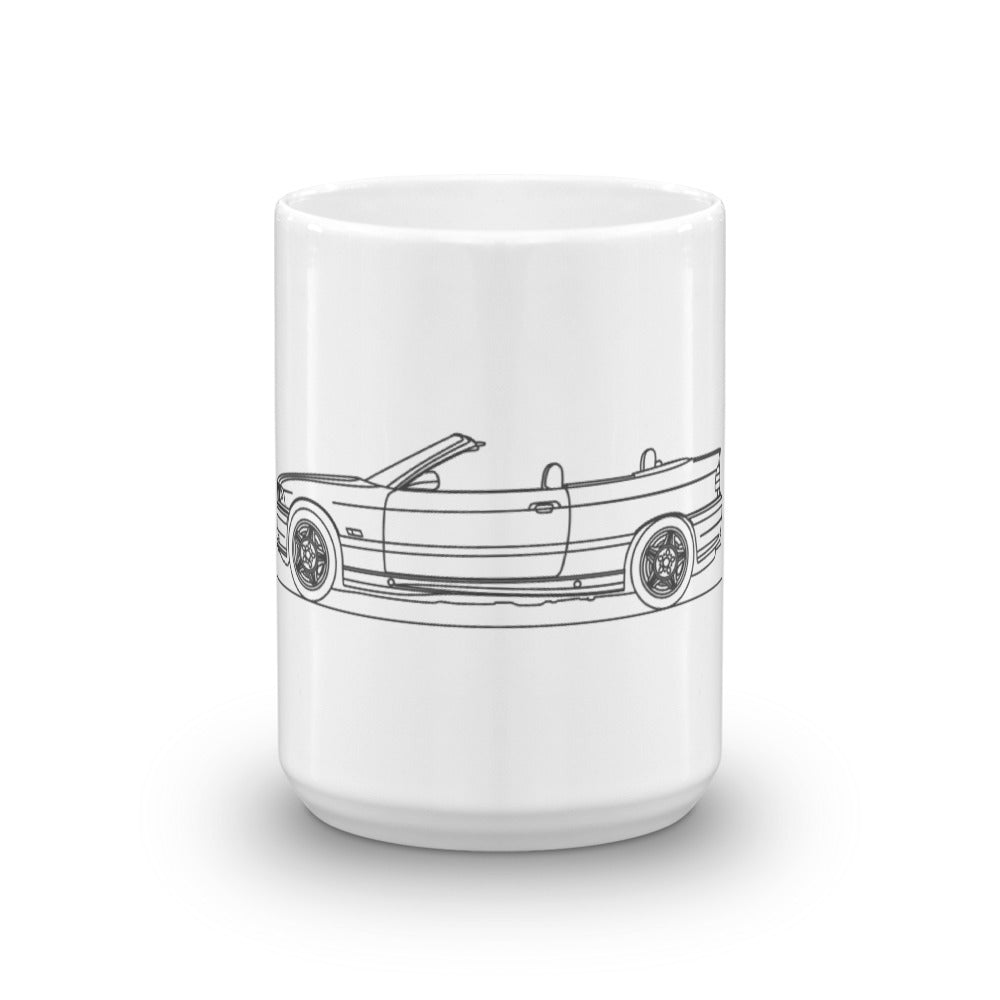 BMW E36 M3 Cabriolet mug on display