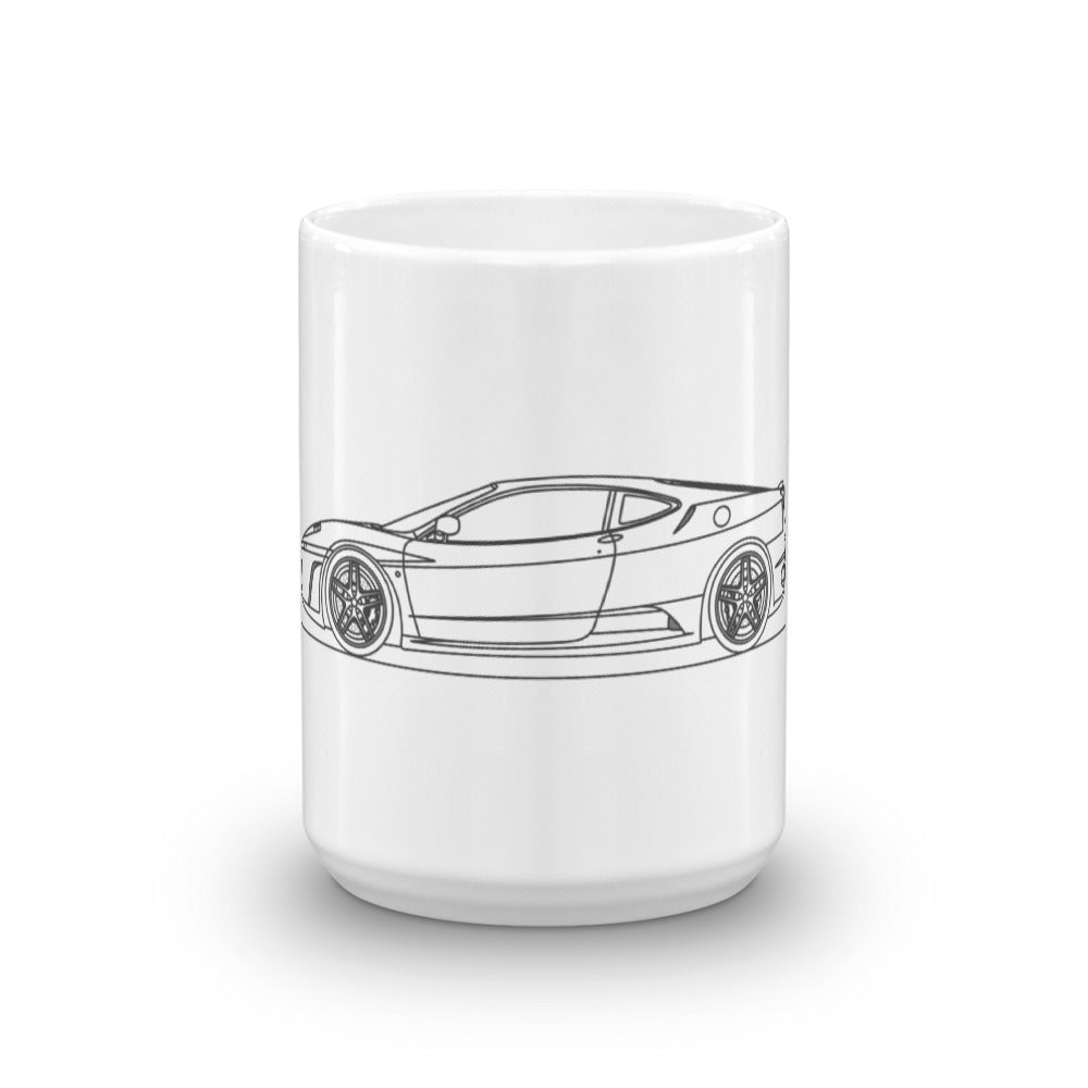 Ferrari F430 mug with sleek design image.