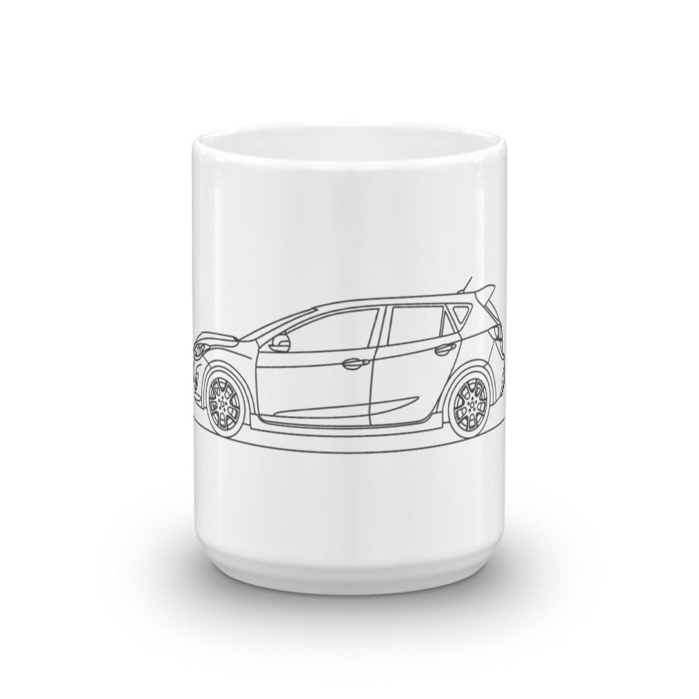 Mazdaspeed 3 mug with sleek design.