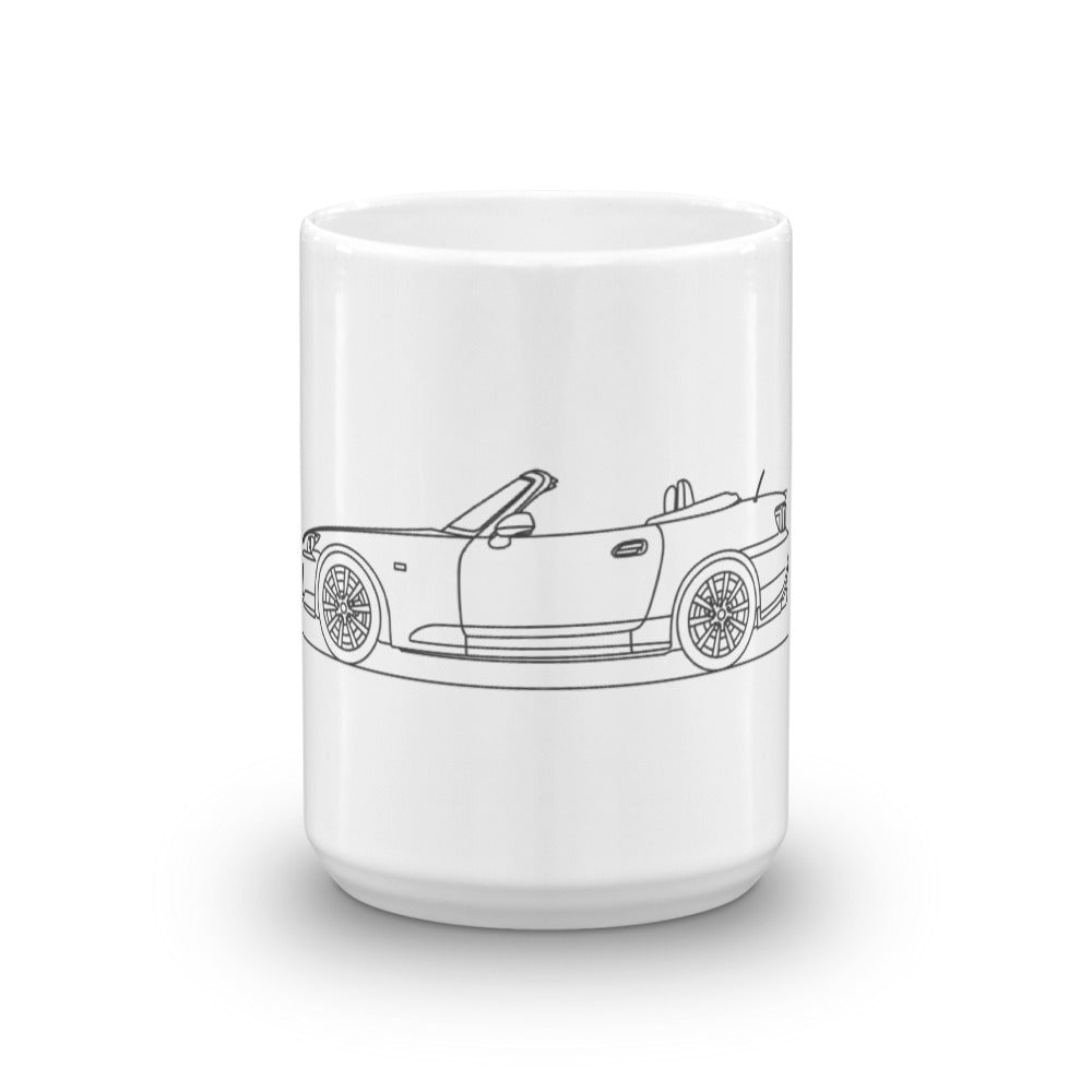 Honda S2000 mug on a stylish background