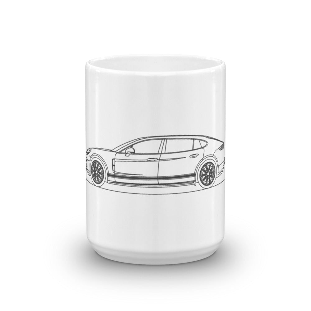 Porsche Panamera Turbo S E-Hybrid mug design