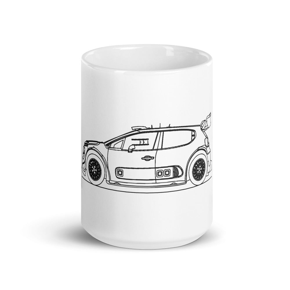 Citroen C3 2nd Gen WRC mug design