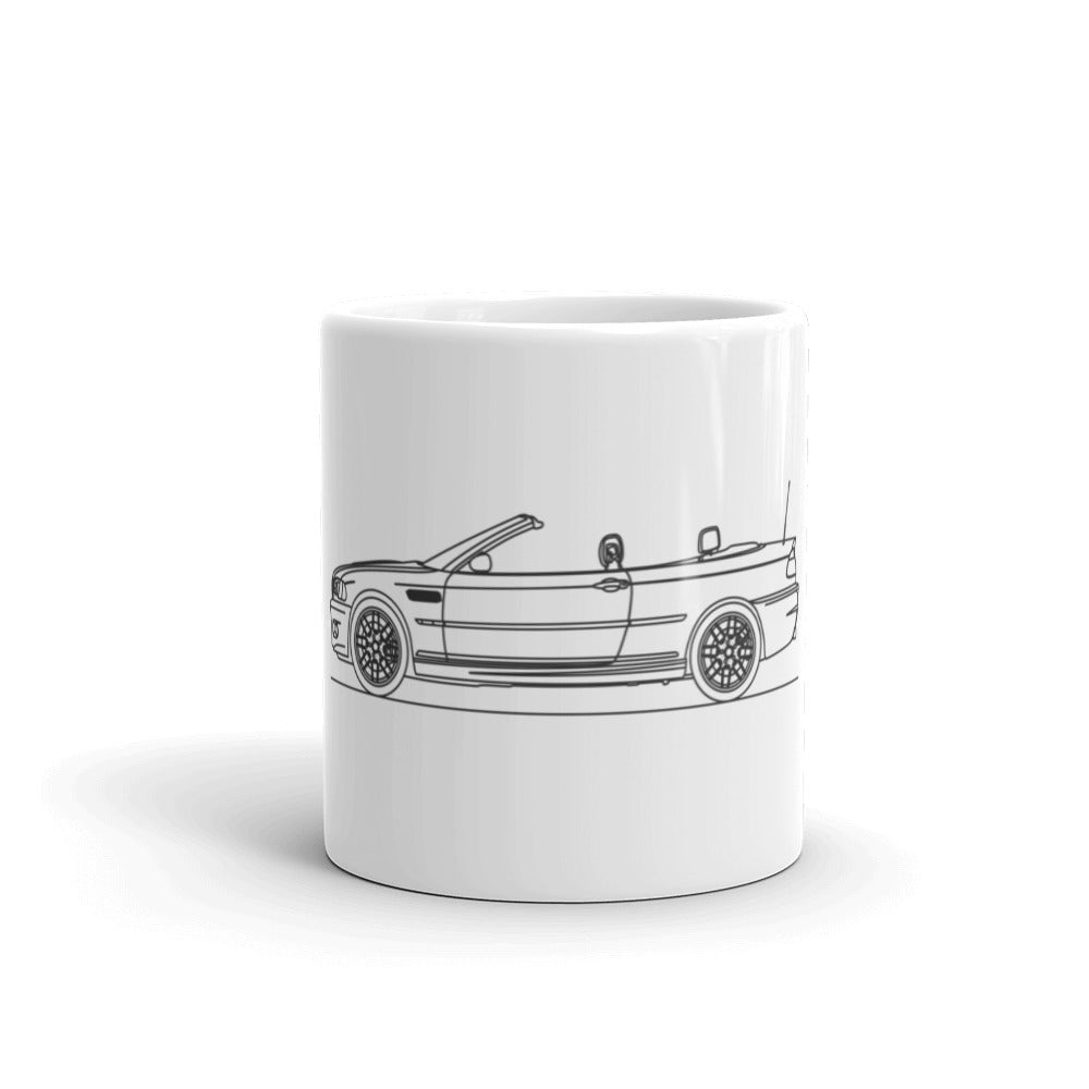 BMW E46 M3 Cabriolet Mug