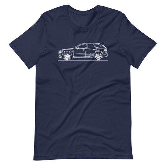 Volvo XC60 2nd Gen t-shirt design.