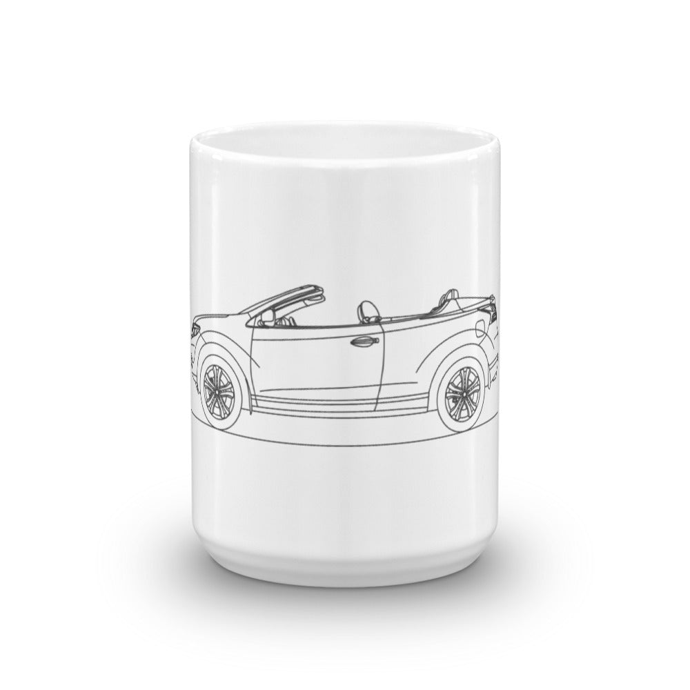 Nissan Murano Crosscabriolet mug design showcased