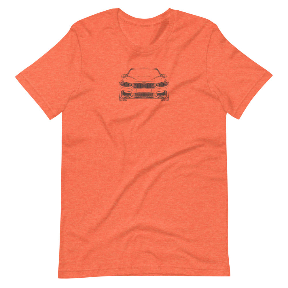 BMW F80 M3 CS front t-shirt design