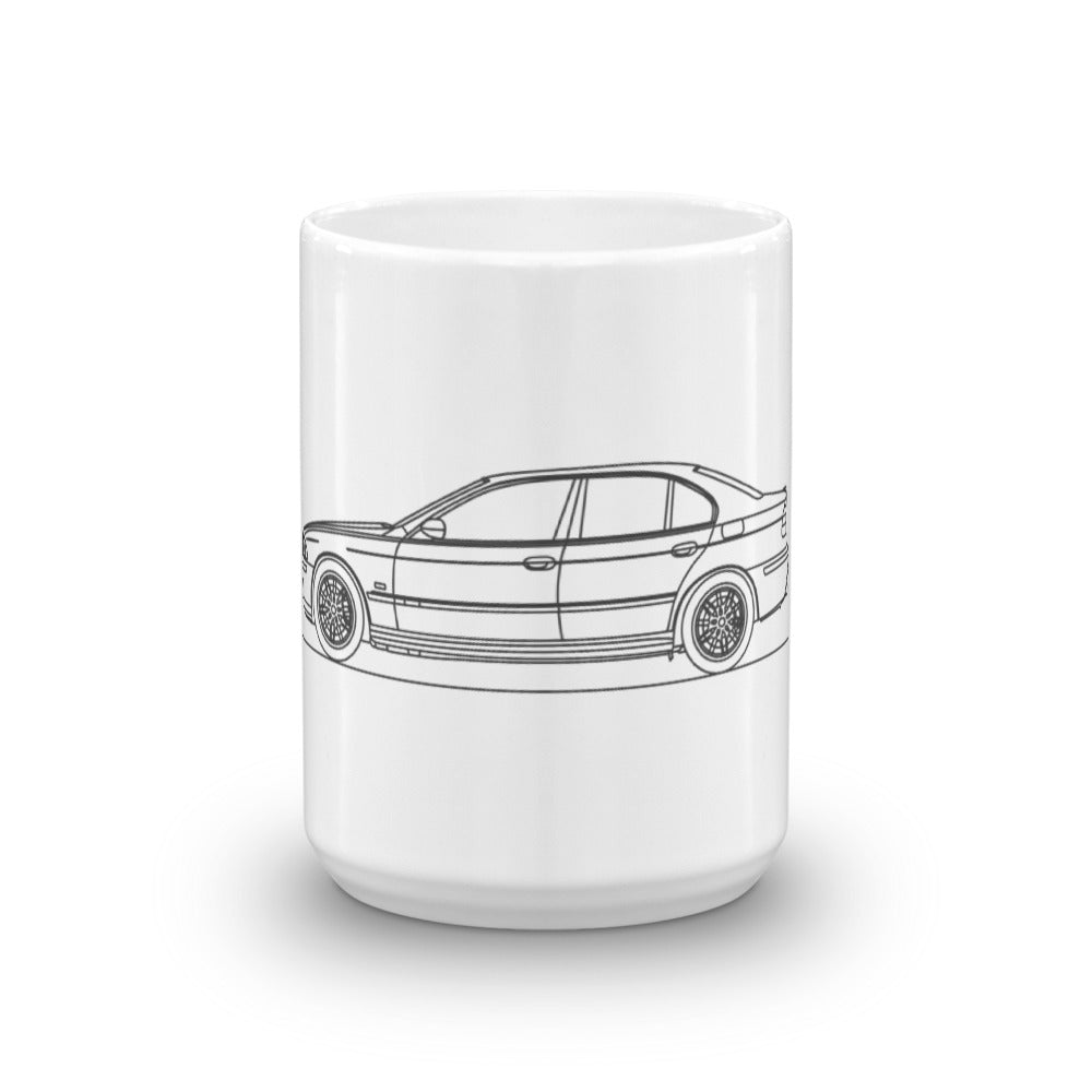BMW E39 M5 mug displayed in an image