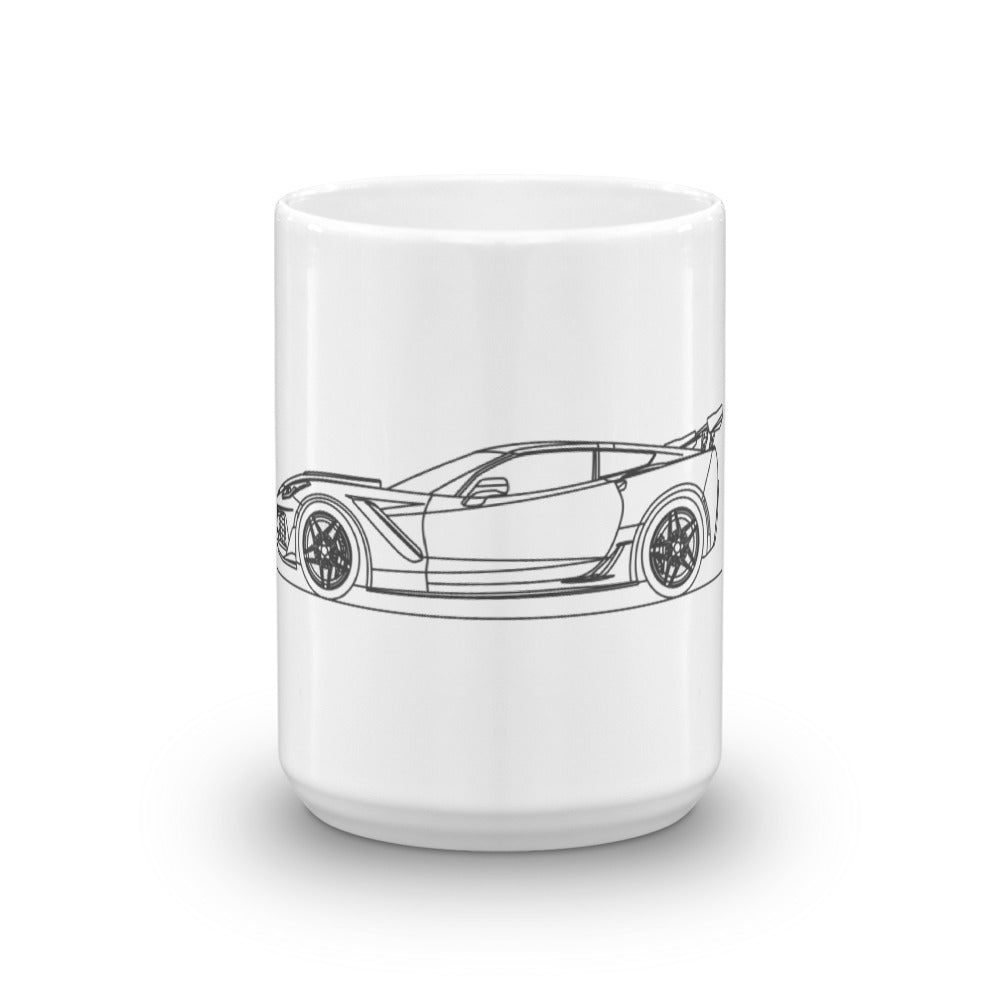 Chevrolet Corvette C7 ZR1 mug design.
