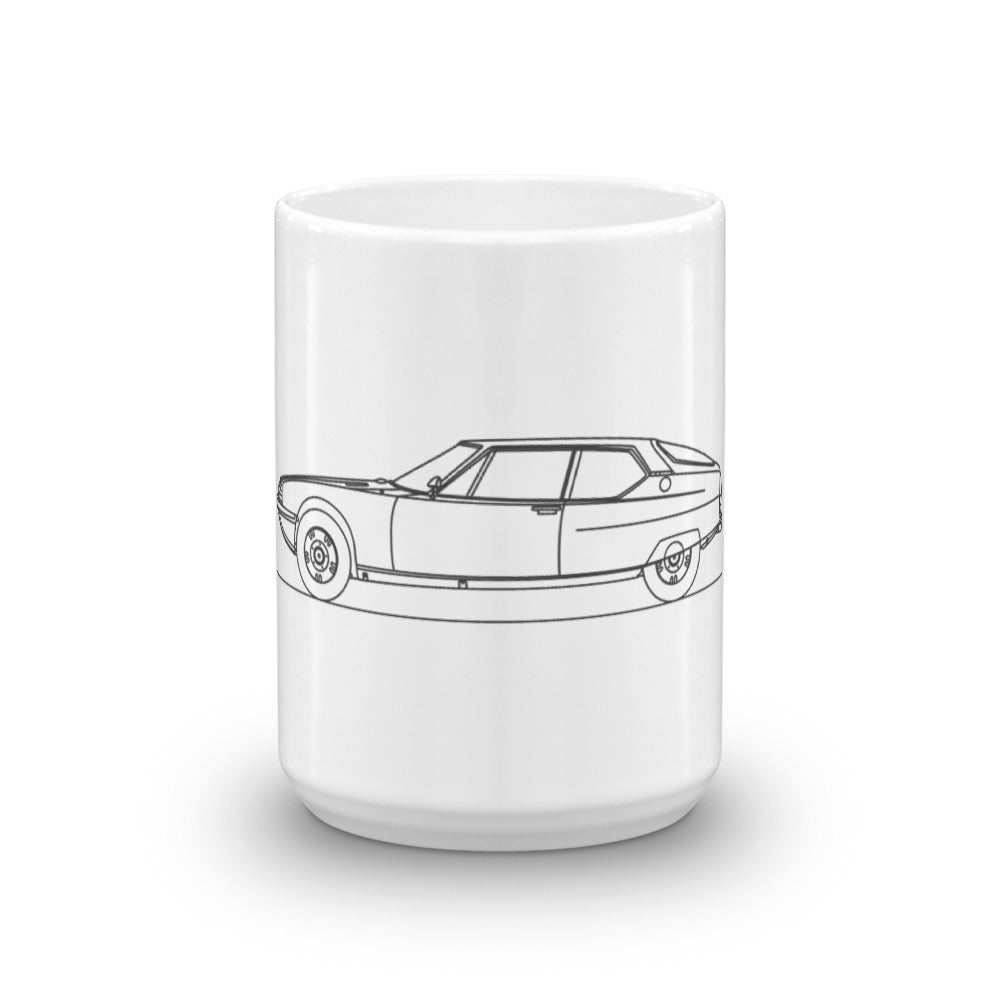 Citroen SM mug with stylish design printed