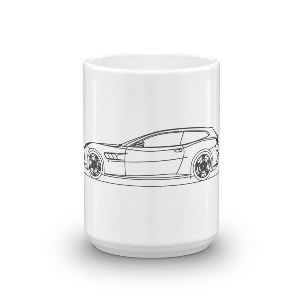 Ferrari GTC4Lusso mug with sleek design