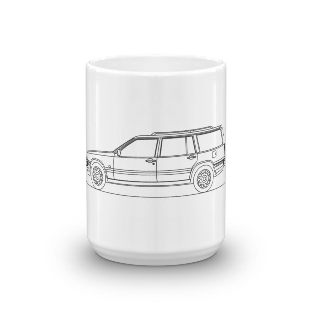 Volvo 940 estate mug with stylish design