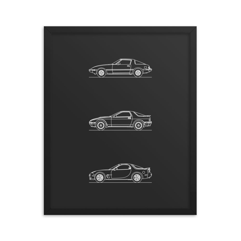 16x20 colorful wall art print design