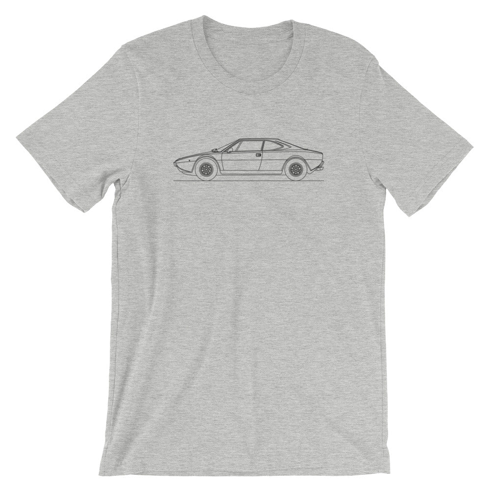 Ferrari Dino 308 GT t-shirt design displayed