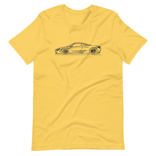 McLaren 720S silhouette t-shirt in black