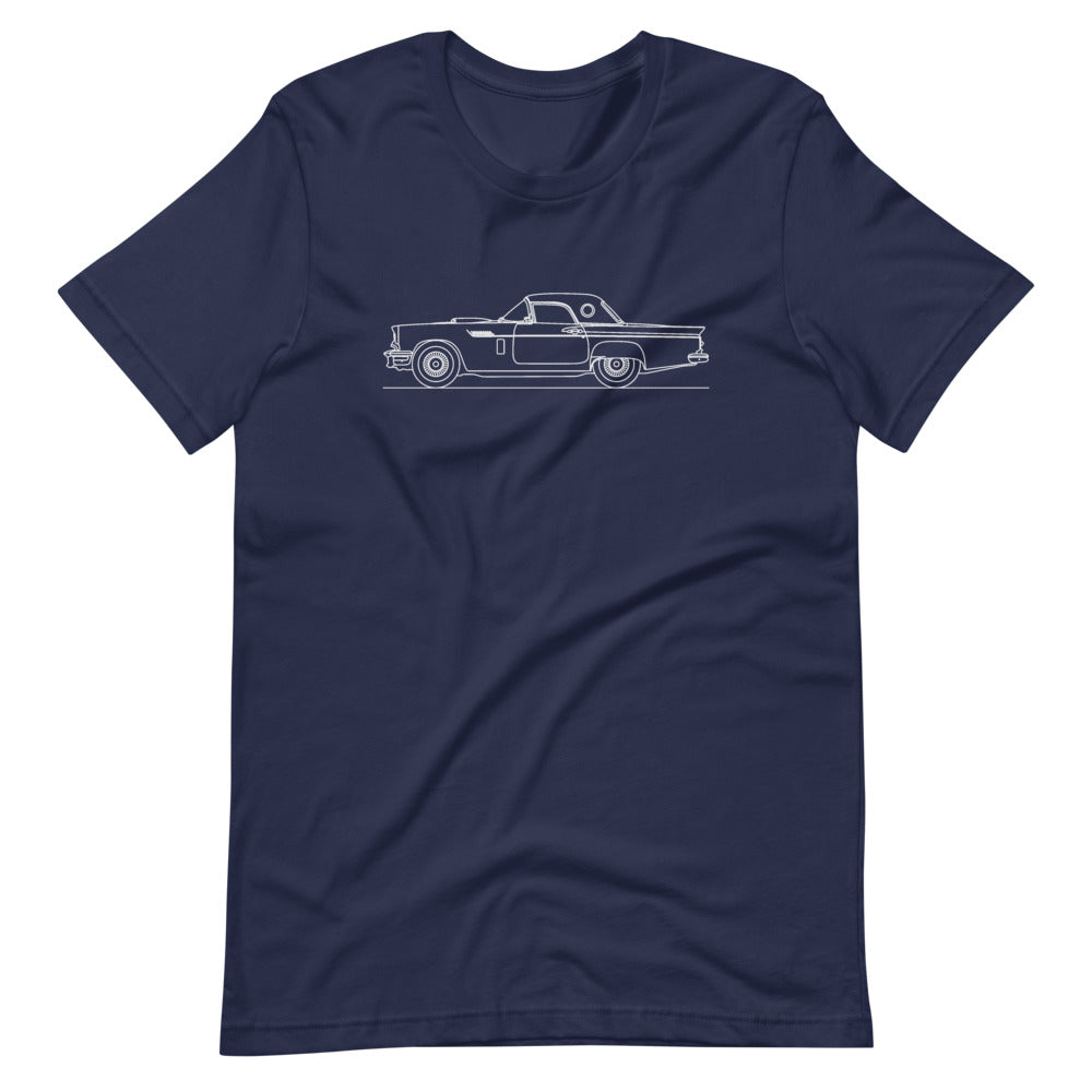ford-thunderbird-1st-gen-t-shirt design on display